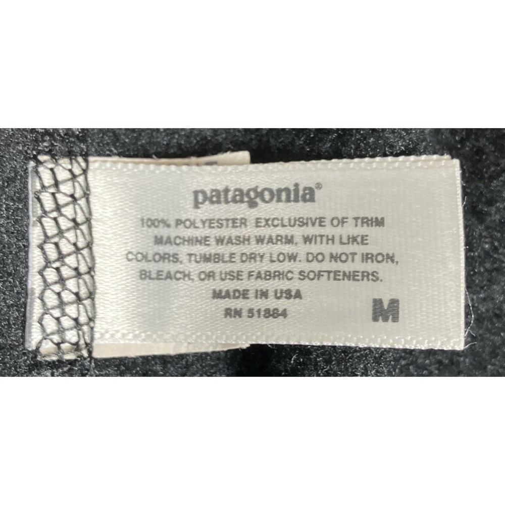 Patagonia Capilene Black Fleece Pants Women's Medium Vintage Made in USA - Picture 3 of 11